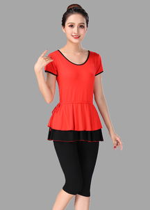 舞動(dòng)時(shí)尚，舒適升級——新款莫代爾廣場舞套裝引領(lǐng)潮流